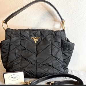 Authentic beautiful Prada convertible bag